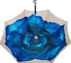 Awesome Dolphin Umbrella - Blue Rose Inside
