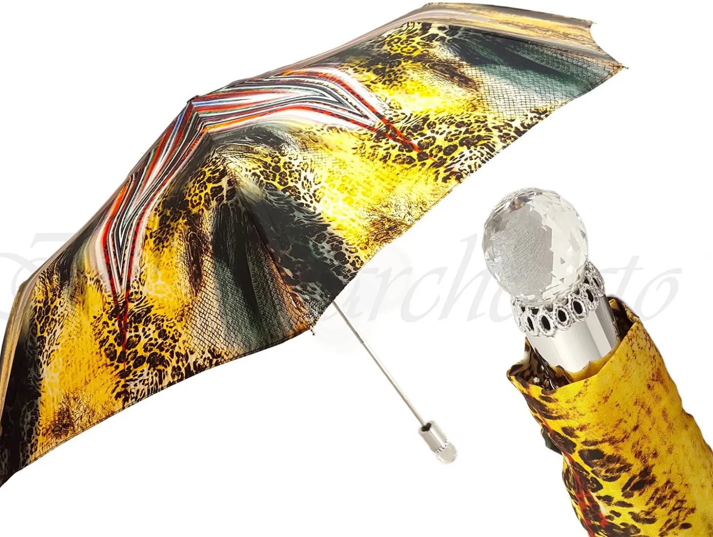 Awesome Women's Folding Umbrella, Amazing New Animalier Abstract Desig Best Foldable Umbrellas