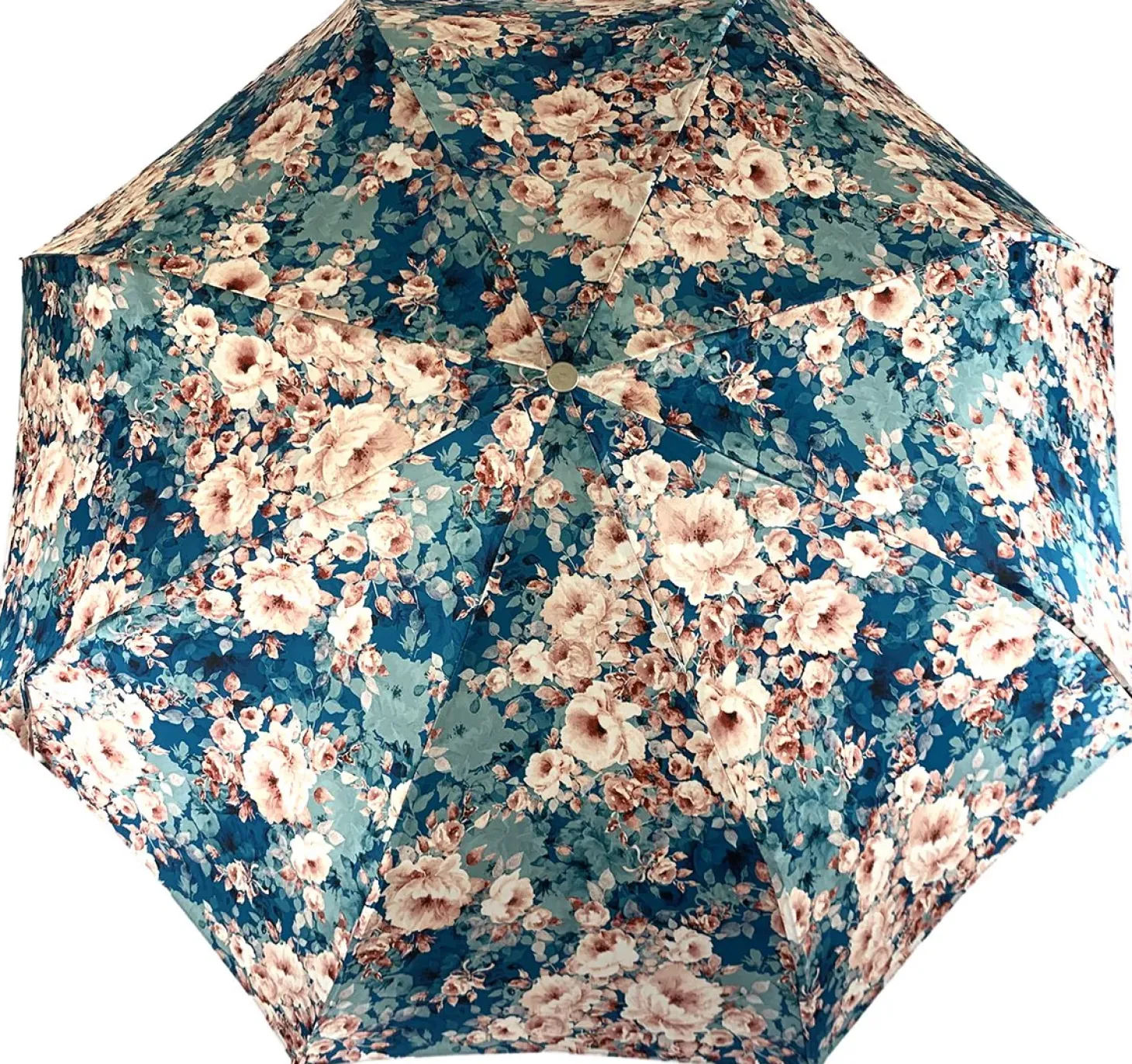 Beautiful Folding Umbrella With Floral Print