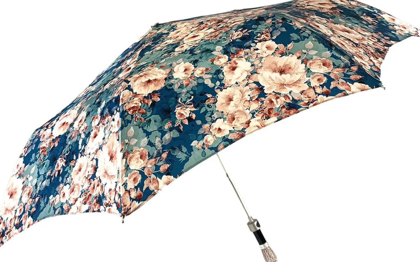 Beautiful Folding Umbrella With Floral Print
