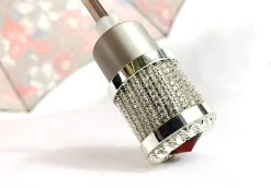 Beautiful Folding Umbrella With Flowers Pattern