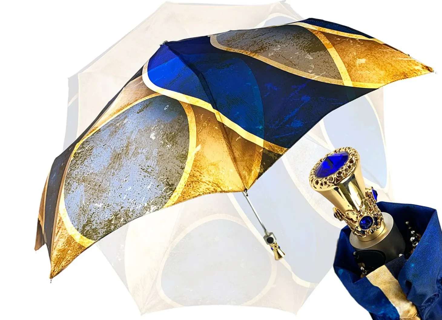 Beautiful Folding Umbrella - Abstract Design
