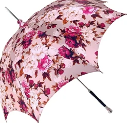 Beautiful Pink Flowered Parasol