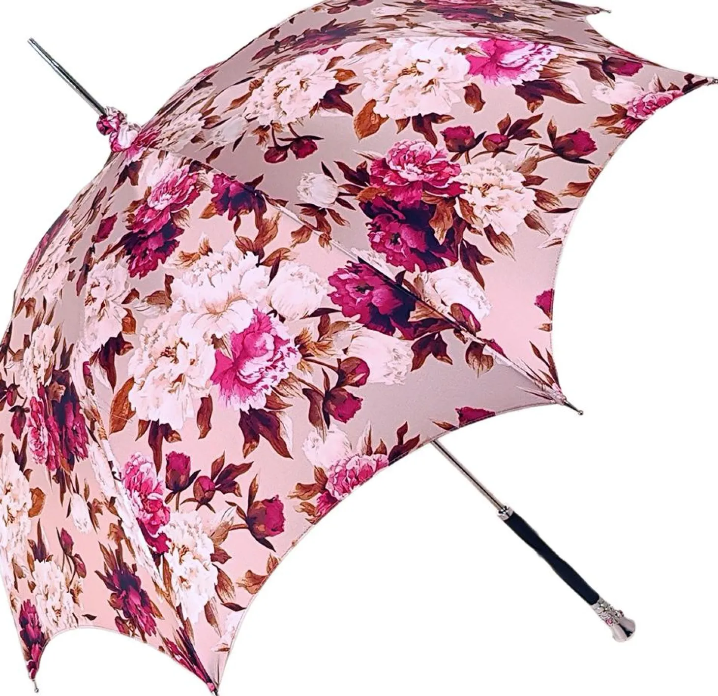 Beautiful Pink Flowered Parasol