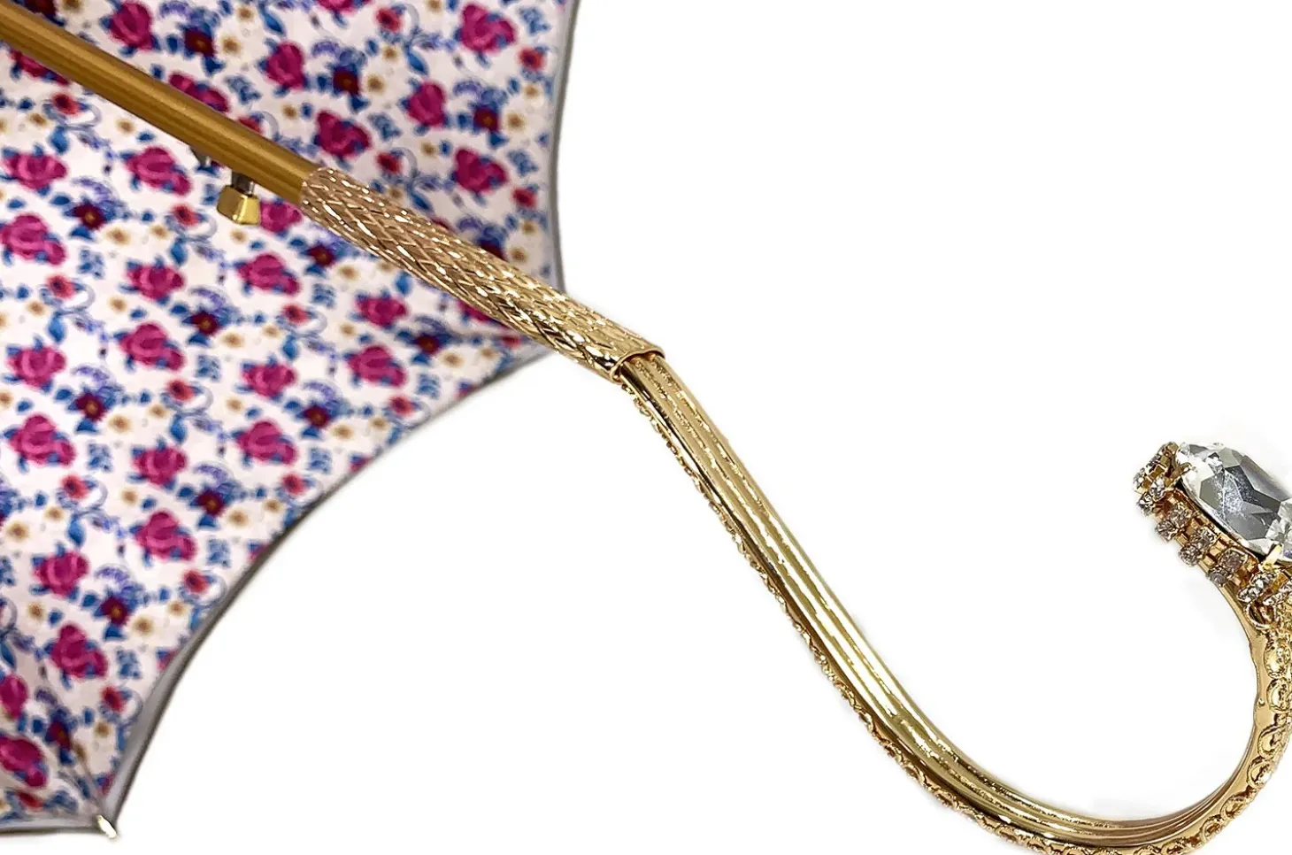 Beautiful Red Women's Umbrella with Printed Peacock Design Hight Quality Luxury Umbrella