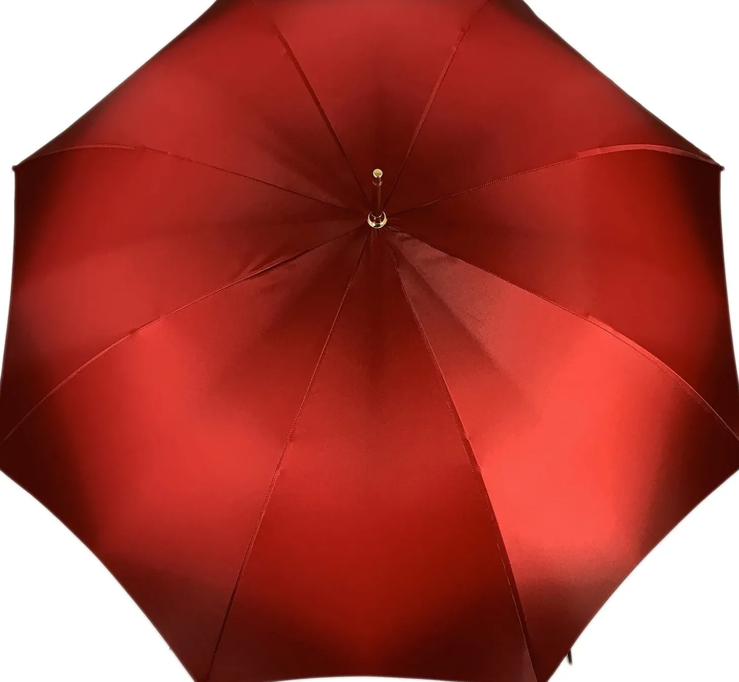 Beautiful Red Women's Umbrella with Printed Peacock Design Hight Quality Luxury Umbrella