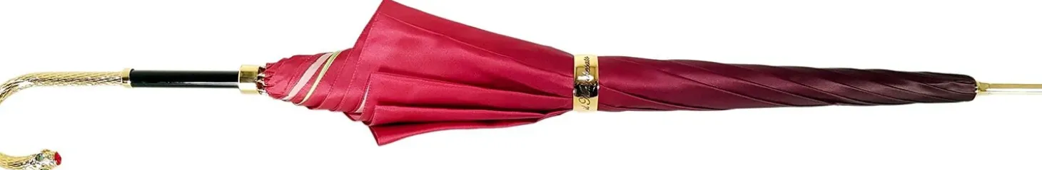 Beautiful Umbrella With Rose Design