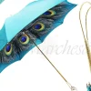 Beautiful Women's Umbrella with Printed Peacock Design