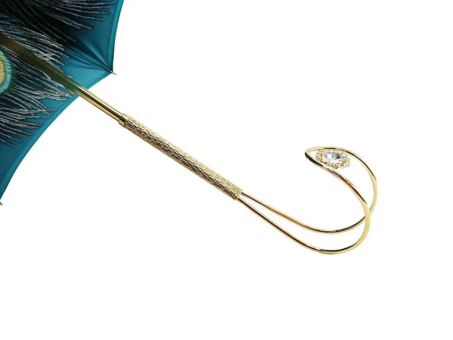 Beautiful Women's Umbrella with Printed Peacock Design