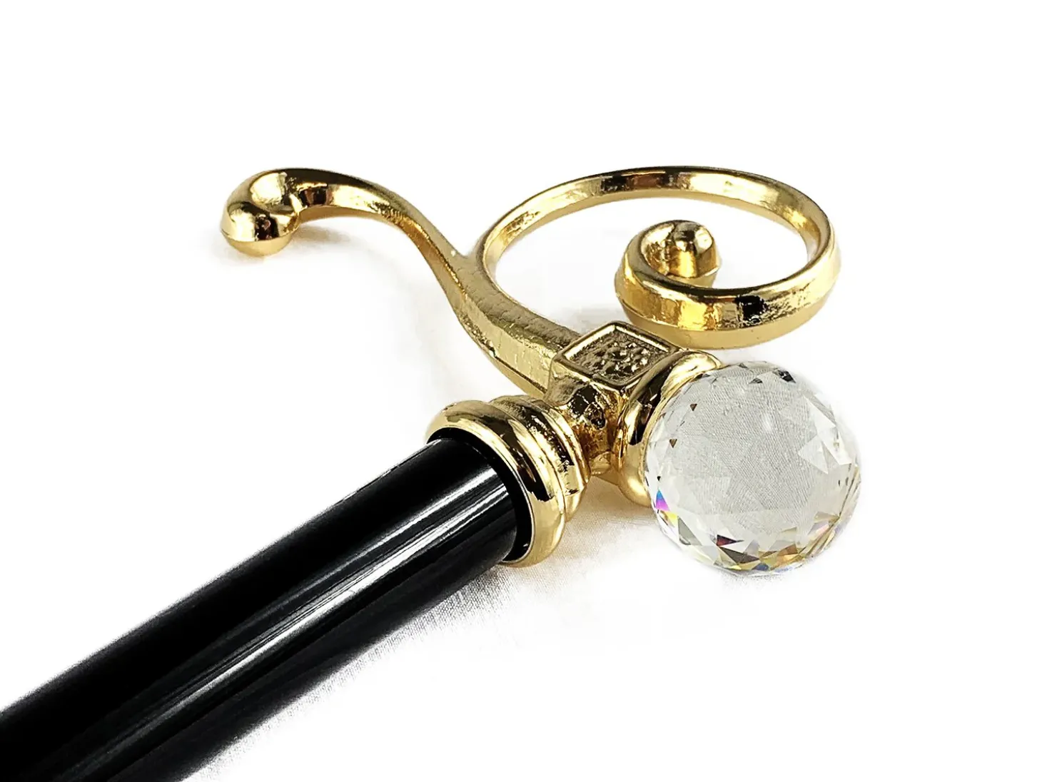 Beauty Collectible Walking Cane With Swarovski Crystal