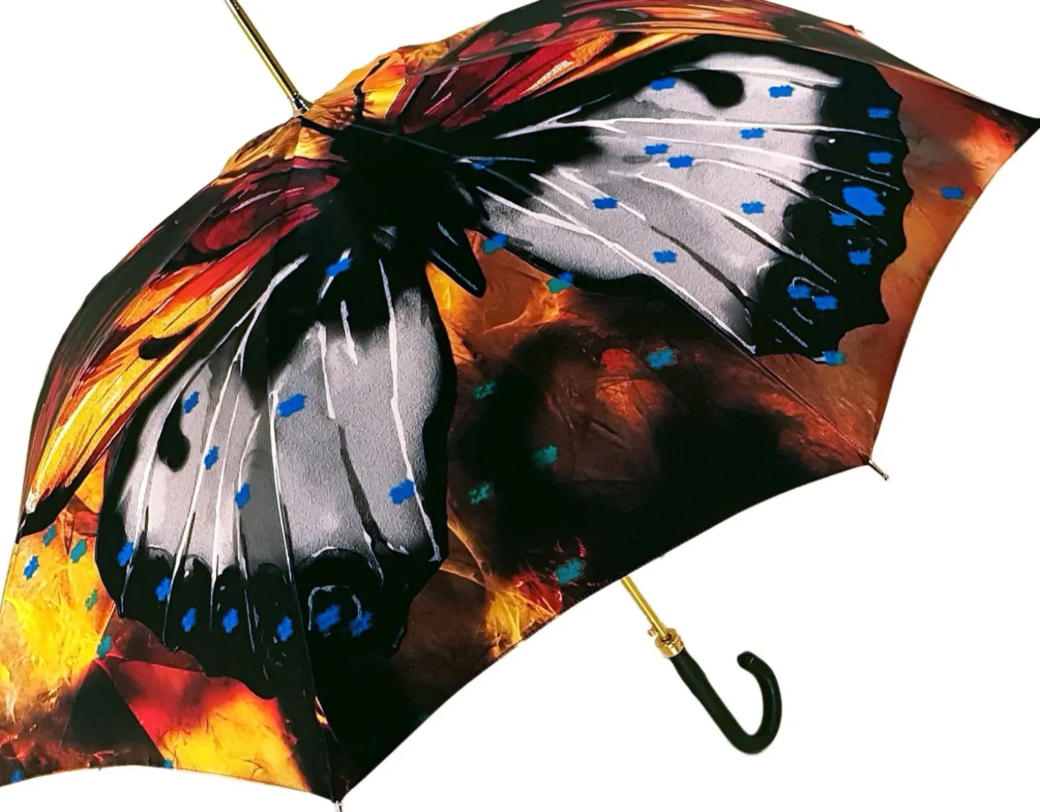 Big Butterfly Painted Umbrella
