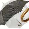 Black and White striped Classic Umbrella