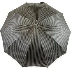 Black and White striped Classic Umbrella