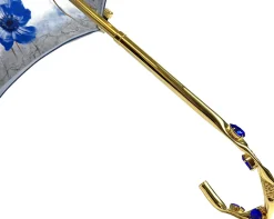 Blue Flowers Umbrella