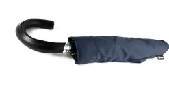 Blue Navy Jacquard Folding Umbrella