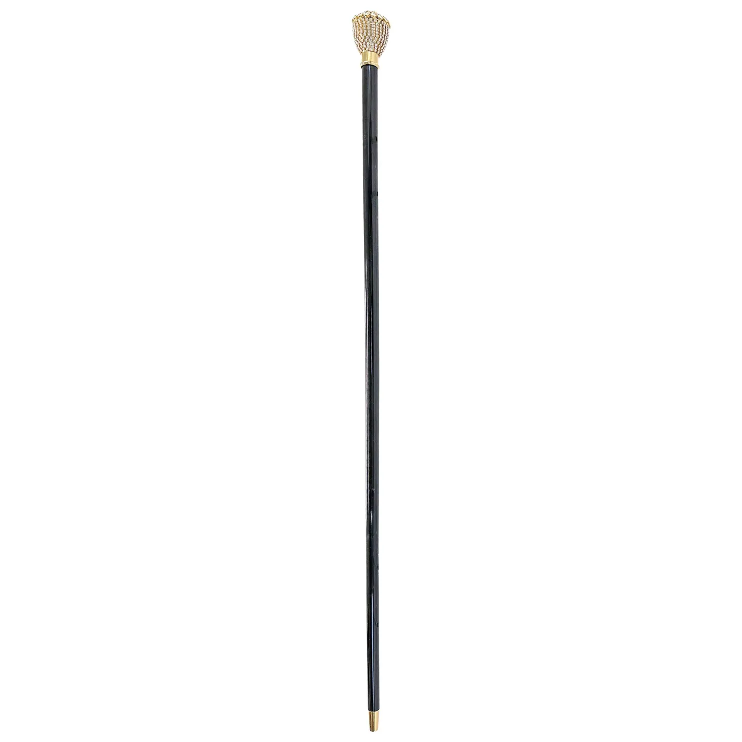 Bright Walkingsticks with Crystals Encrusted Knob