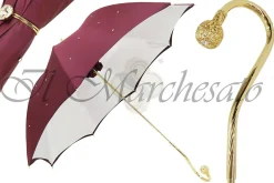 Burgundy Luxury Women's Umbrella