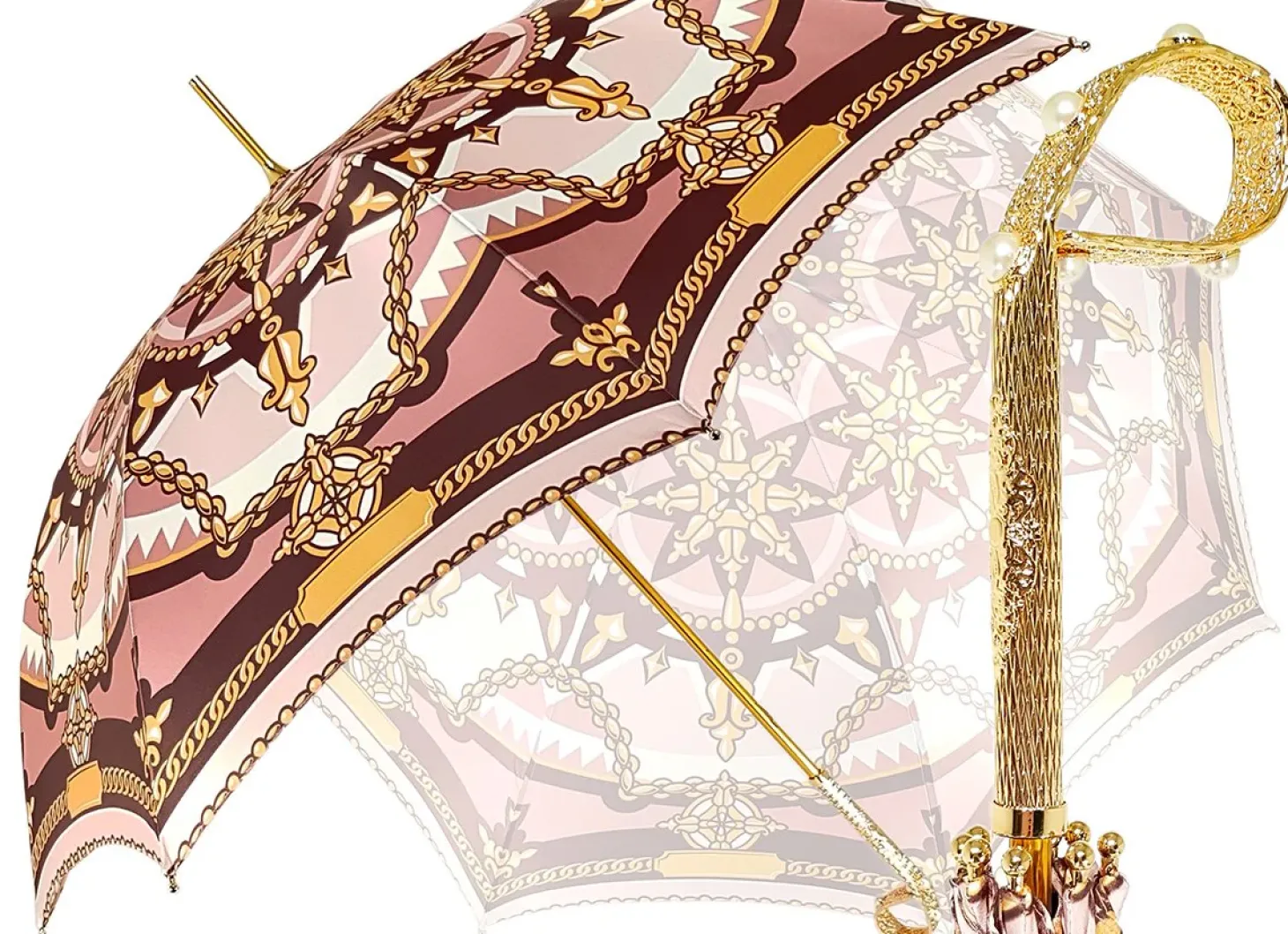 Charming Woman's Umbrella Exclusive Design by il Marchesato