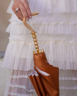Classic fancy umbrella with wonderful handle