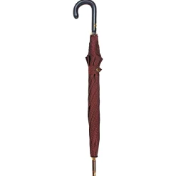 Classic men's umbrella with leather handle