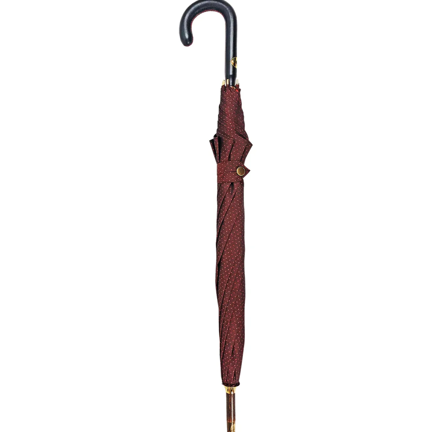 Classic men's umbrella with leather handle