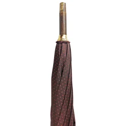 Classic men's umbrella with leather handle