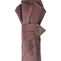 Classic men's umbrella with leather handle
