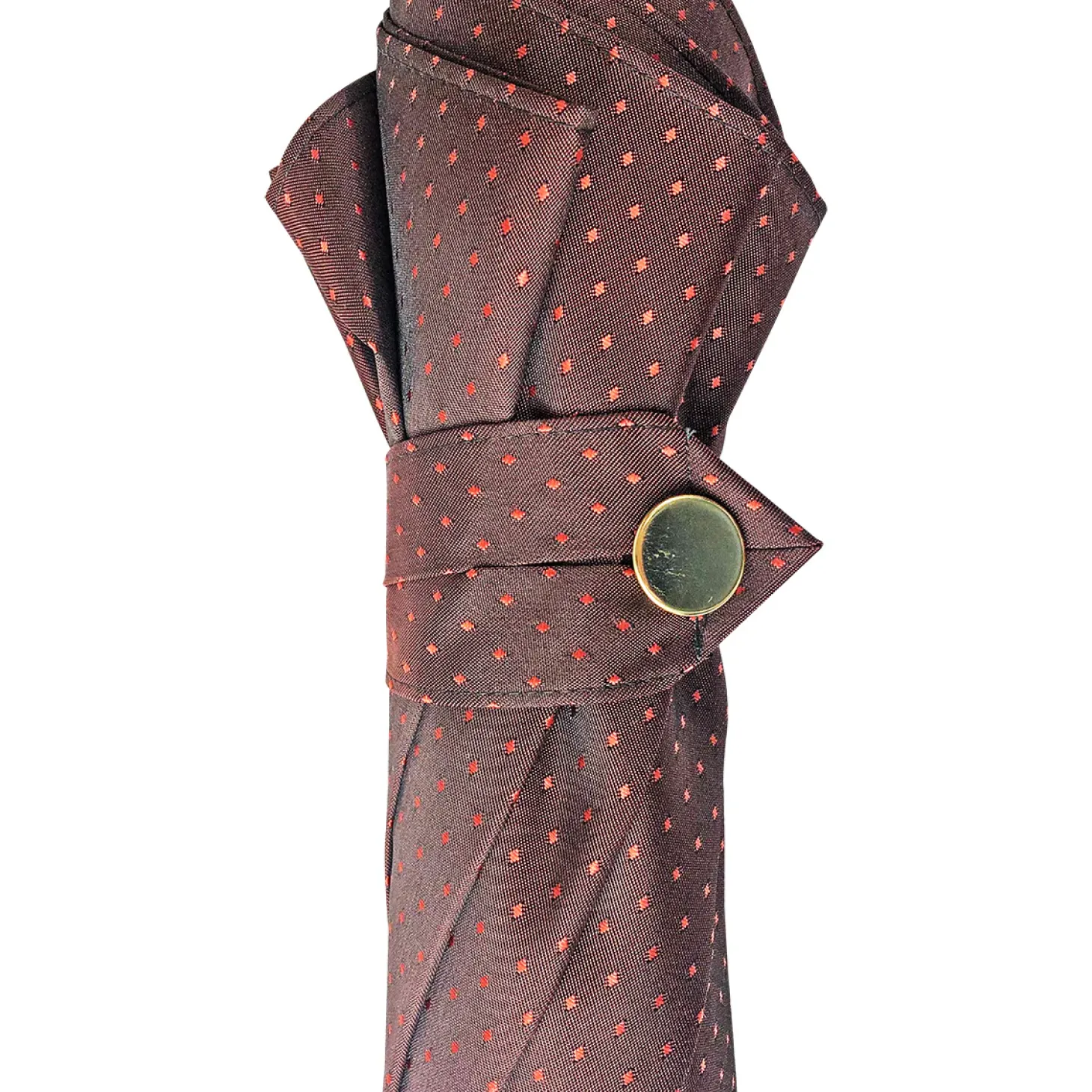 Classic men's umbrella with leather handle