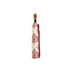 Damask Splendor: Exclusive Umbrella with Damask Design in Amaranth Col