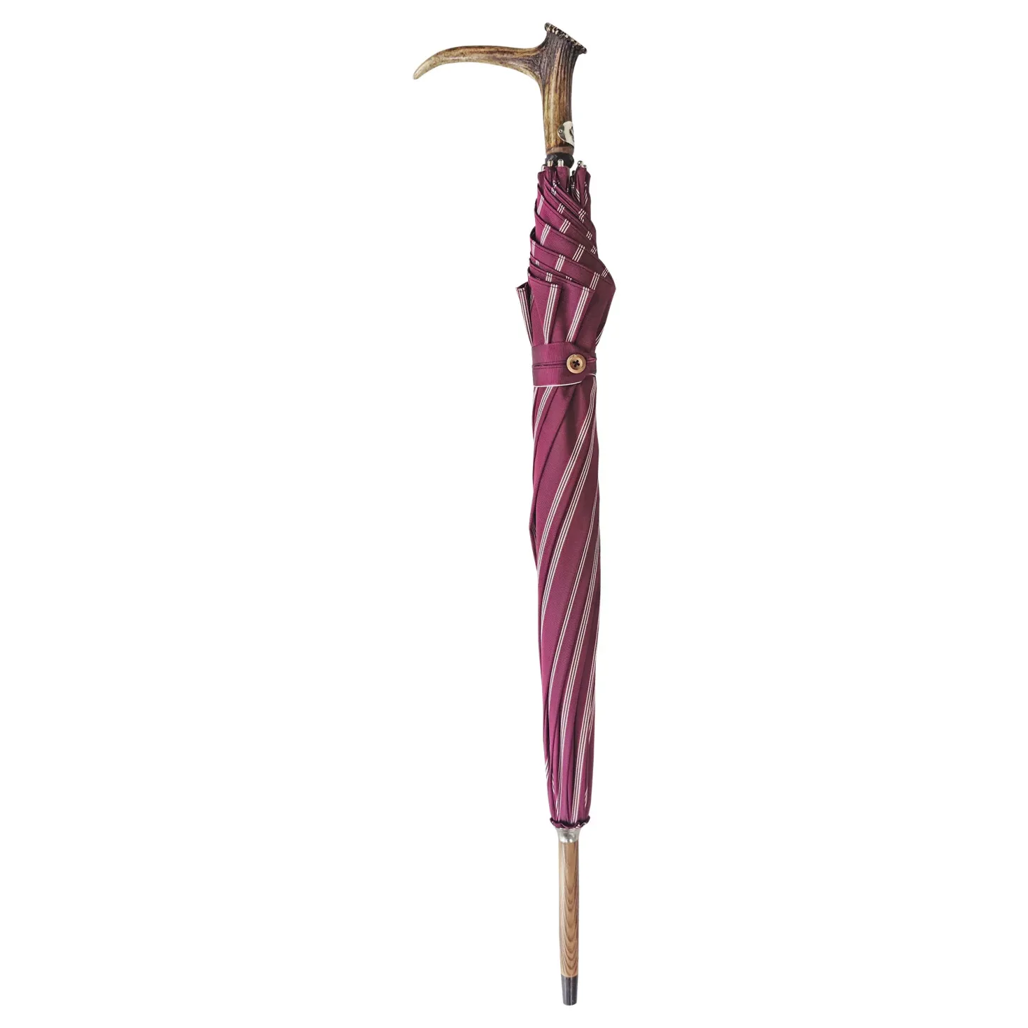 Deer horn on flared beech wood rod