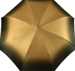 Double Cloth Gold Shaded Dahlia Umbrella