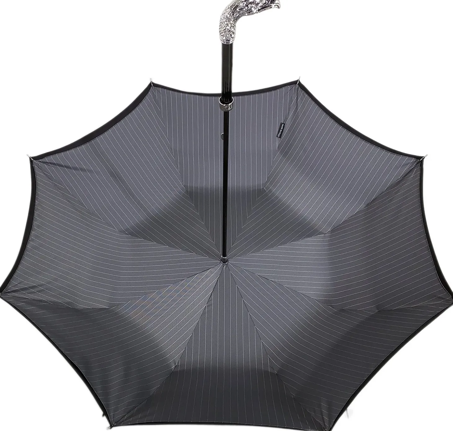 Double Cloth Men's Umbrella, Silver-plated Eagle