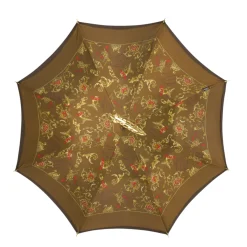 Double Cloth Men's Umbrella - 24K Goldplated handle