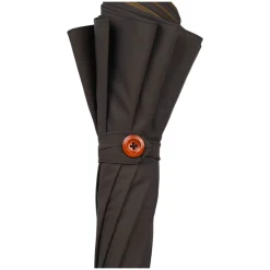 Double Cloth Men's Umbrella - 24K Goldplated handle