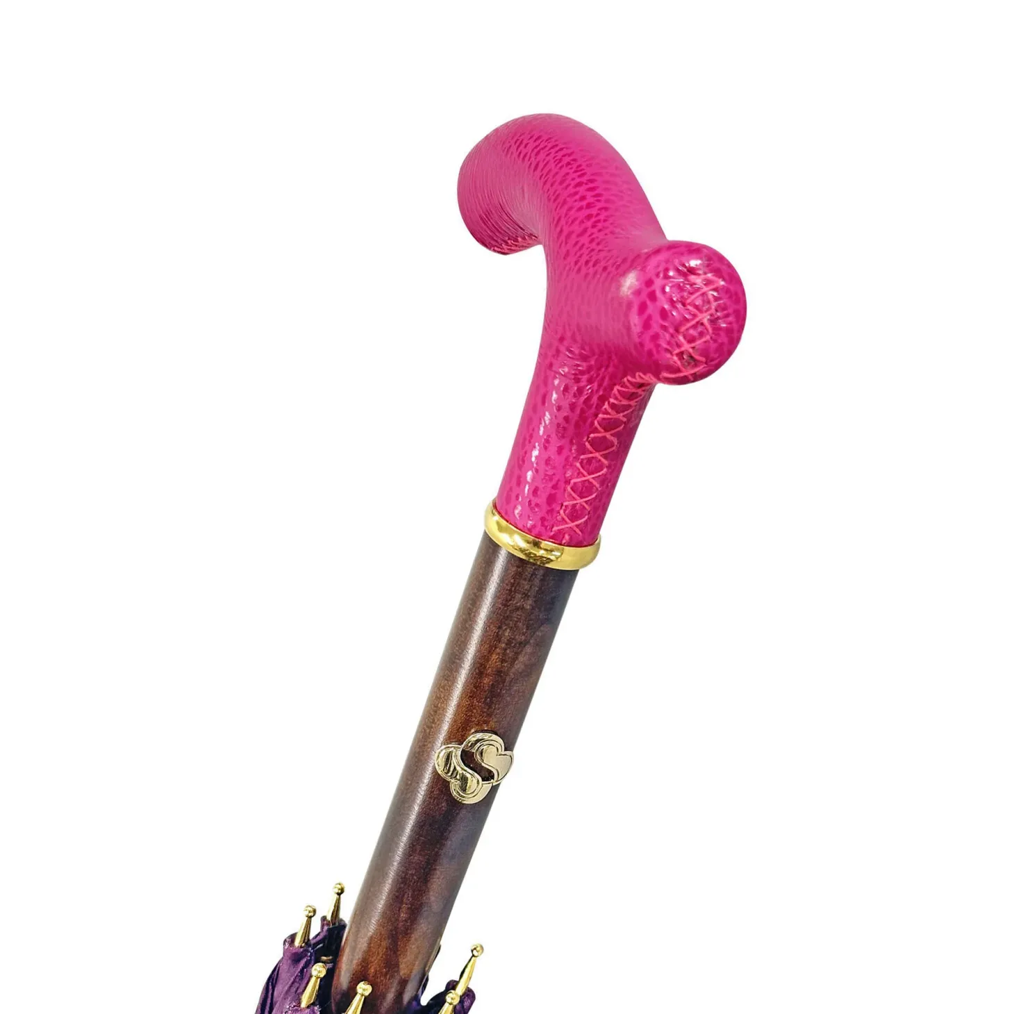 Elegant and fancy ladies umbrella - handmade in Italy