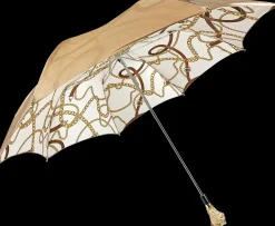 Elegant cream with enamelled dog