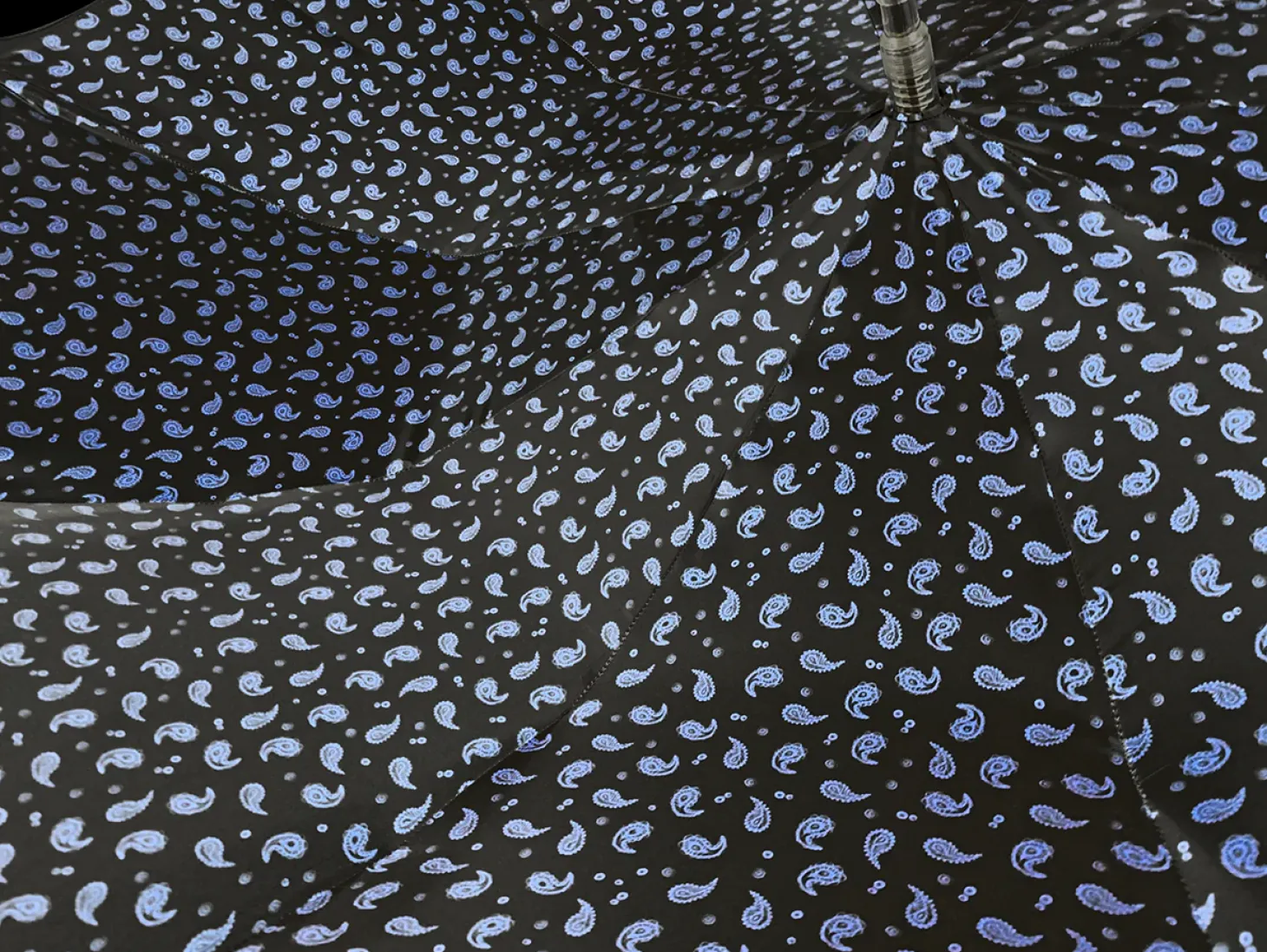 Elegant Double canopy blue umbrella