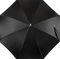 Elegant Internally Herons Print Umbrella, Double Cloth