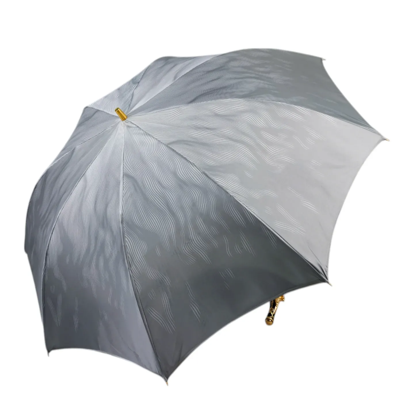 Elegant Umbrella with Gold-Plated Lion Handle – Limited Edition