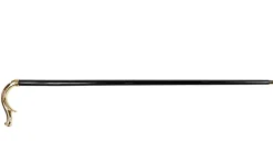 Elegant Walking stick - Brass 24k goldplated