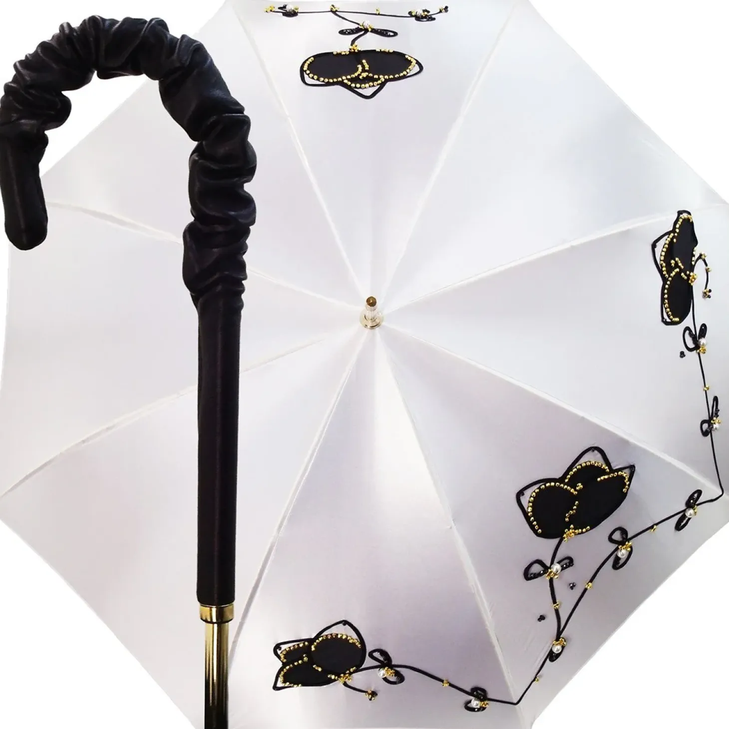 Elegant Women Embroidery Umbrella