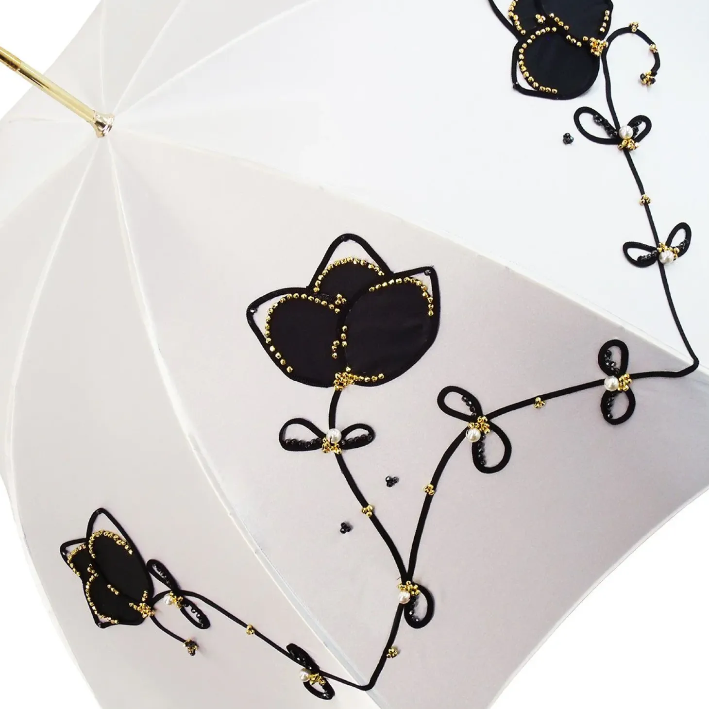 Elegant Women Embroidery Umbrella
