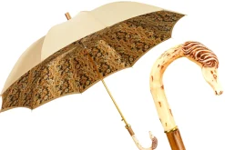 Equestrian Elegance: Luxury Handcrafted Men's Umbrella with Horse Hand