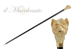 Exclusive gold plated and Hand enamelled dog