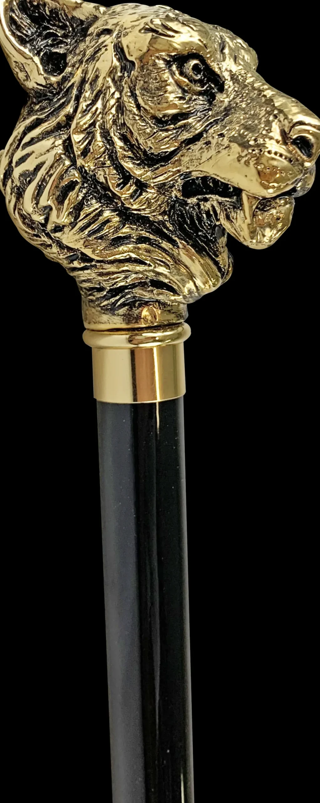 Exclusive gold plated tiger
