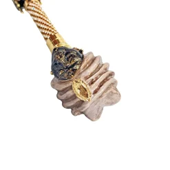 Exclusive ilMarchesato umbrella with Classic Sicily "Testa di moro"