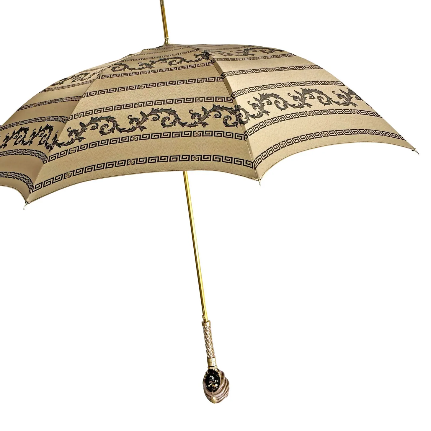 Exclusive ilMarchesato umbrella with Classic Sicily "Testa di moro"