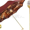 Exclusive Savana Lion Luxury Umbrella by Italian Designers il Marchesa Fashion Umbrellas