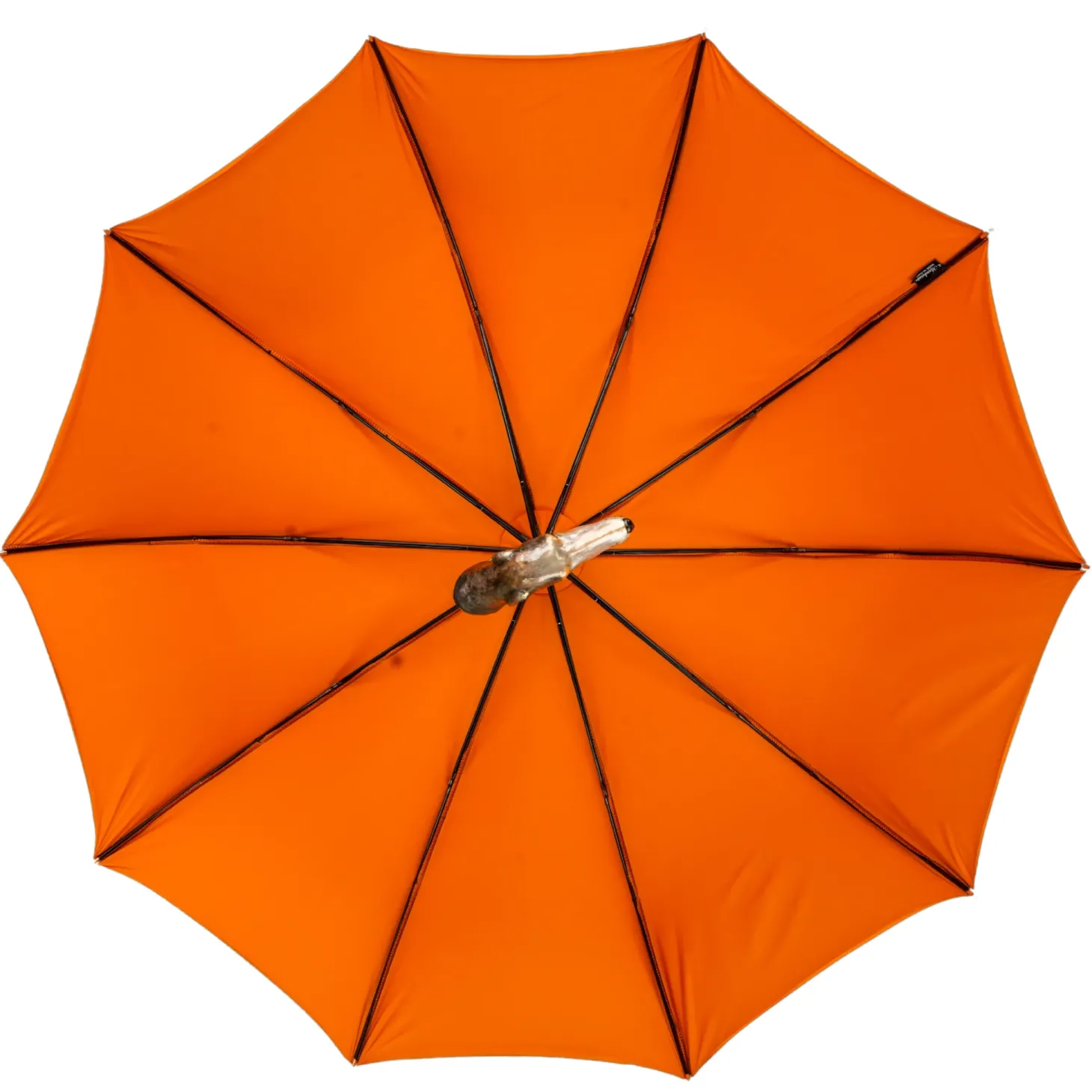 Exclusive striped umbrella - hand-painted greyhound umbrella