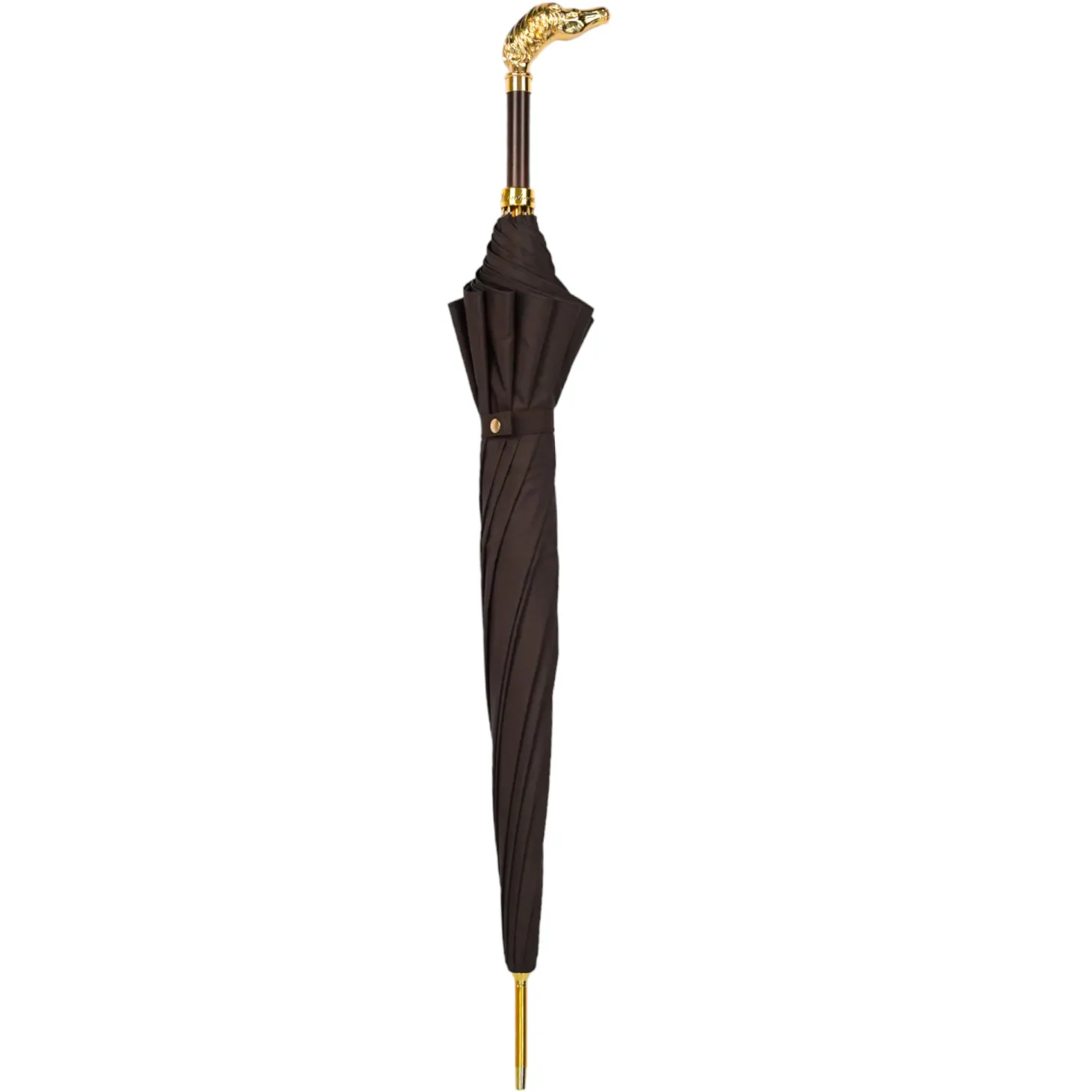 Exquisite Men's Luxury Umbrella with Horse-Handle